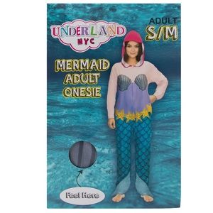 Mermaid Adult Union Suit - Small/Medium